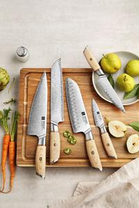 Sada nožů XinZuo Lan B37S Těhotnej kuchař se stojánkem a nůžkami - Dárkový set