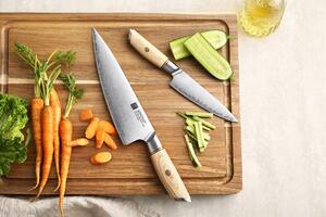 Sada nožů XinZuo Lan B37S Těhotnej kuchař se stojánkem a nůžkami - Dárkový set