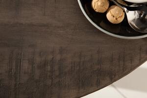 Kulatý jídelní stůl IRON CRAFT 80 CM šedý masiv mango Nábytek | Jídelní prostory | Jídelní stoly | Kulaté