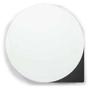 Černá kovová závěsná/se zrcadlem koupelnová skříňka 55x55 cm Sonnet – Spinder Design