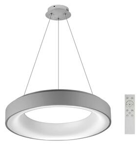 Sovana závěsné svítidlo LED 50W 2750lm 2700-6500K 55cm kulaté IP20, šedé + ovladač