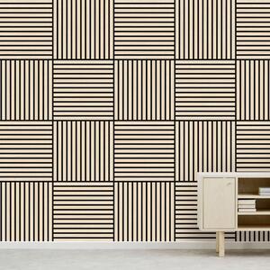 Akustický panel Jangal Modular Wall Smart - Letea Oak - 11001A, 520 x 520mm, 0,2704m²