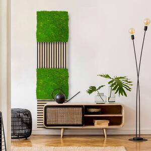 Jangal Modular Wall Design Moss LIGHT GREEN FIBRE 11110, 520 x 520mm, 0,2704m²