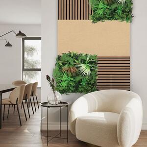 Jangal Modular Wall rPET CREAM 11205B, 1040 x 520mm, 0,5408m²