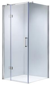 BPS-koupelny Čtvercový sprchový kout ZES KZ1390A 80x80 chrom/transparent - bez vaničky