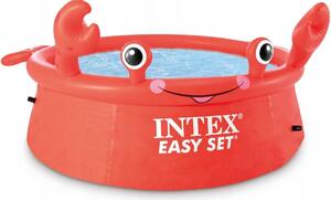 INTEX Bazén 183 x 51 cm červený krab