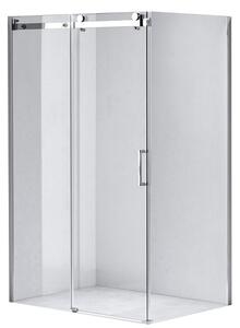 BPS-koupelny Obdélníkový sprchový kout ZES KZ203B 110x80 chrom/transparent - bez vaničky