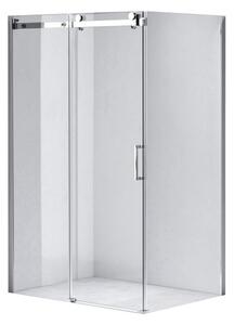 BPS-koupelny Obdélníkový sprchový kout ZES KZ203B 110x80 chrom/transparent - bez vaničky