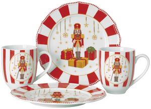 SNÍDAŇOVÁ SOUPRAVA Christmas Love Red 4dílné Hutschenreuther - Kávové servisy, Online Only