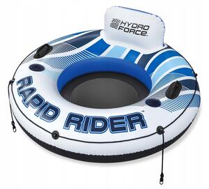 Kruh na plavání Rapid Rider, průměr 135 cm, 2 držadla Bestway 43116