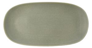 Villa Collection Kameninová servírovací tác Shoku Pure Green 34x18 cm