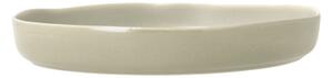 Villa Collection Kameninová servírovací mísa Shoku Soft Beige 28 cm