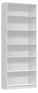 Regál TopEshop 80,5 cm x 200 cm x 29 cm bílý