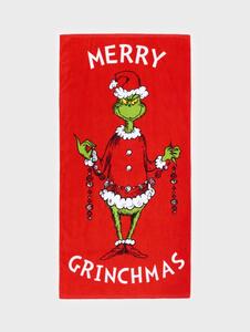 Sinsay - Bavlněný ručník Grinch - červená