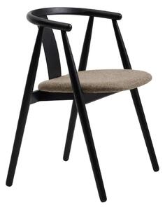 Černo-béžová jídelní židle Relate – Unique Furniture