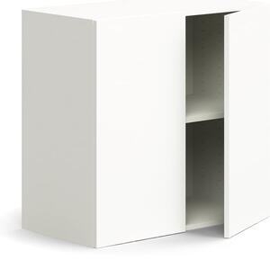 AJ Produkty Policová skříň QBUS, 1 police, 768x800x420 mm, bílá