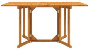 Skládací zahradní stůl Butterfly 150 x 90 x 75 cm masivní teak