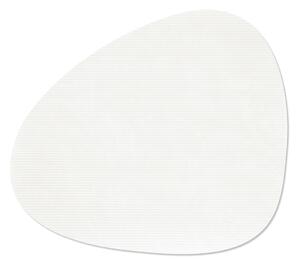 LIND DNA Prostírání Curve Dinner - Corduroy Pure White LND236