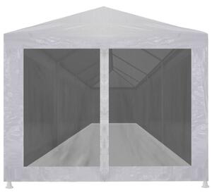 Party stan s 10 bočními stěnami ze síťoviny 12 x 3 m