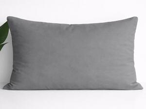 XPOSE® Bavlněný povlak na polštář MICHAELA - tmavě šedý 40x60 cm