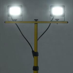 LED reflektor se stojanem 2 x 30 W studené bílé světlo