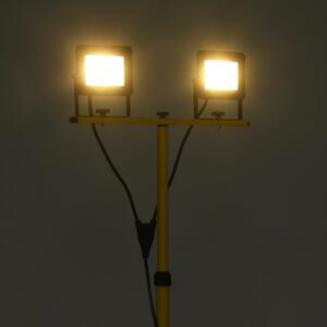 LED reflektor se stojanem 2 x 30 W teplé bílé světlo
