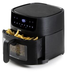 DOMO DO1126FR horkovzdušná fritéza s průzorem, 6 l