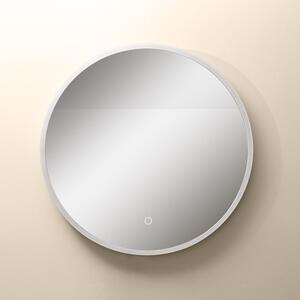 LED koupelnové kulaté zrcadlo s osvětlením průměr 60 cm 756lm 3000+4000+6000K IP44, zlaté, průhledné - Zuma Line LUSTRO D2526