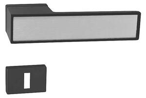 Dveřní kování MP TI - BIG Vario - RT 3084RT (BS - Černá matná), klika-klika, Bez spodní rozety, MP BS (černá mat)