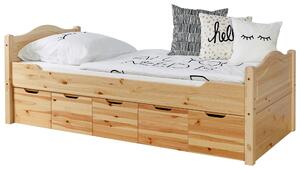 POSTEL S ÚLOŽNÝM PROSTOREM 90/200 cm, MID.YOU - Dětské pokoje sestavy, Online Only