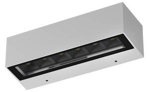 Redo Nástěnné venkovní LED svítidlo AROOS 7,5W, d. 20,5 cm, IP65 Barva: Bílá, Teplota světla: 3000K