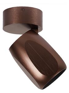 Stropní Lampa ANTIDARK, Facet W70, stmívatelné, Hnědá / Rezavá, Chodba, Kov, Moderní