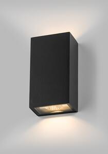 LED2 5100434D Nástěnné venkovní svítidlo BLOCK, A DALI/PUSH DIM 6W 3000K antracit