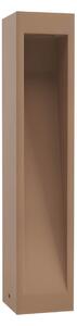 Redo Venkovní betonový LED sloupek TOSS, v.60cm, IP65 Barva: terracotta, Barva světla: 3000K