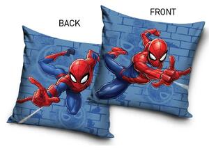 Dětský polštářek Spider-Man zasahuje 40x40 cm