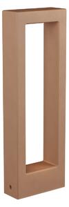 Redo Venkovní LED betonový sloupek SANDER, v.60cm, IP65 Barva: terracotta, Barva světla: 2700K