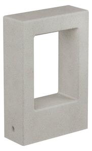 Redo Venkovní LED betonový sloupek SANDER, v.30cm, IP65 Barva: slonovinová, Barva světla: 2700K