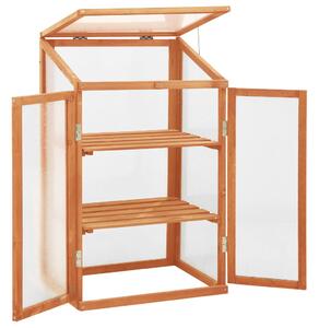 Skleník 60 x 45 x 100 cm jedlové dřevo