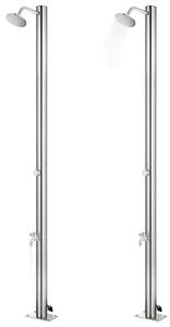 Zahradní sprcha 215 cm nerezová ocel