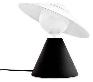 Stolní lampa Stilnovo, Fante, Černá, Obývací pokoj, Plast, Design