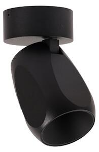 Stropní Lampa ANTIDARK, Facet W 70, stmívatelné, Černá, Chodba, Kov, Moderní