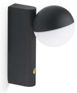 Stolní lampa Northern, stmívatelné, Černá, Obývací pokoj, Kov