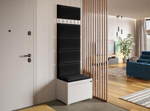 HezkýNábytek.cz Nábytek do předsíně Kendora 60 (s 6 ks. čalouněných nástěnných panelů Pazara 60x30) (manila 18). 1054018