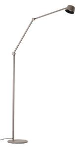 Stojací Lampa ANTIDARK, Direction F2, stmívatelné, Šedá, Obývací pokoj, Kov, Moderní