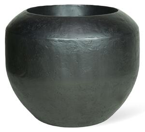 Loft květináč Black Iron Barva květináče: Black, Rozměry: Průměr 50 cm, Výška 40 cm