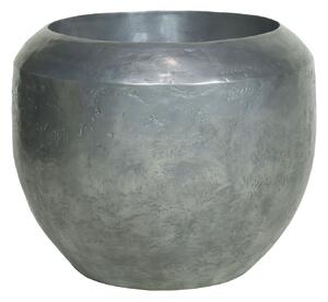 Loft květináč Black Iron Barva květináče: Aluminium, Rozměry: Průměr 50 cm, Výška 40 cm