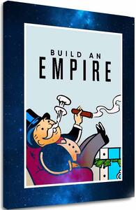 Obrázek na plátně BUILD AN EMPIRE - Obchodní nabídka
