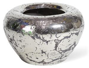 Luxury květináč Chrome Rozměry: 54 cm průměr x 35 cm výška