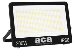 ACA Lighting LED SMD černý reflektor 200W 3CCT 20000lm 185-265V Ra80 IP66 N200CCT