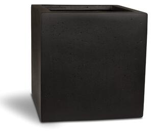 Polystone Square květináč Anthracite Barva květináče: Antracitová, Rozměry: Délka, Šířka, Výška 30x30x30 cm